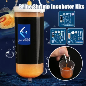 Sole Garnelen Artemia Eier Brüterei Kit Aquarien Inkubator Bruteimer Werkzeug - Bild 1 von 17