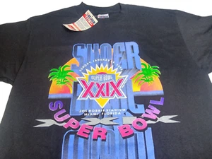 Super Bowl XXIX 1995 T-Shirt Herren XL Joe Robbie Stadium Miami Florida (Neu mit Etikett) - Bild 1 von 16