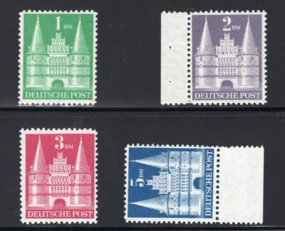 1948-51 Germany. SC#658b-661a. Mint, Never Hinged, VF. - Image 1 of 2