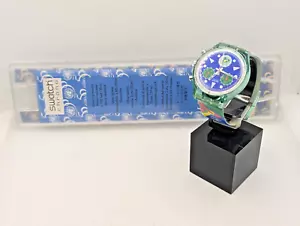 Rare Swatch Chrono 781 United Nations 50th Anniversary Watch Limited Edition  - Picture 1 of 9