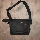 Delsey ODC 33 Medium Camera Shoulder Bag Black Orange