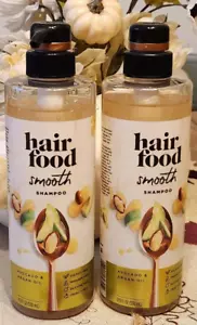 Hair Food Smooth Shampoo AVOCADO & ARGAN OIL 17.9 fl.oz. Lot of 2 - Picture 1 of 12