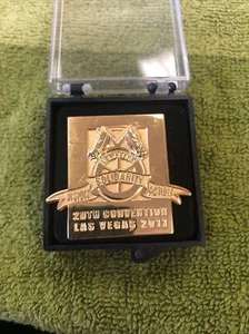 Teamster 28th Las Vegas Convention Pin Gold Tone - Picture 1 of 3