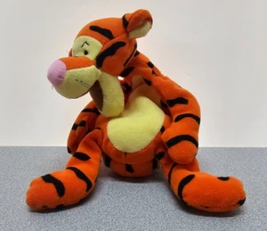Disney Store Disney Mini Bean Bag Plush Winnie the Pooh - Tigger 8" - Picture 1 of 7