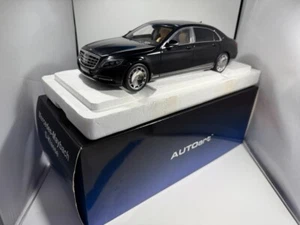 Mercedes Maybach Clase S S600 2015 1/18 AUTOart negro 76293 vendedor de EE. UU. - Imagen 1 de 16
