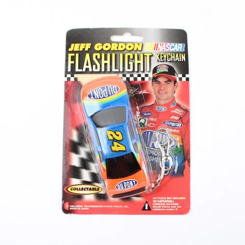 Jeff Gordon KYC-24 1999 Flashlight Nascar Collectable Keychain New Sealed Cover