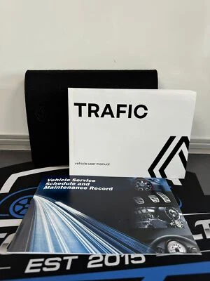 RENAULT TRAFIC OWNERS PACK / HANDBOOK / MANUAL + WALLET 2021~2024 (2023) - Image 1 of 4
