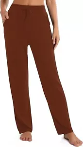 Urban CoCo Women's Elastic High Waist Drawstring Casual Pants Pockets XL New - Picture 1 of 10