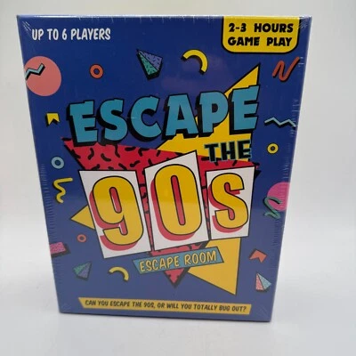 Escape the 90's Escape Room Game By Gift Republic - Sealed Brand New - Image 1 of 3