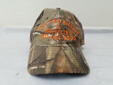 East Line Salvage & Recycling Real Tree Hat, Camouflague Trucker Cap 