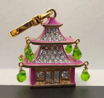 Juicy Couture Pagoda Charm 2012 edición limitada, vintage, raro, nuevo con etiquetas Foto 1 de 4