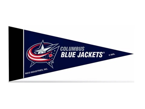 Columbus Blue Jackets NHL Felt Pennant 4" x 9" Mini Banner Flag Souvenir NEW Cover