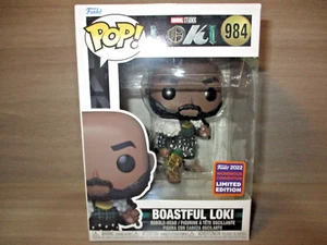 Funko Pop! Boastful Loki #984 Loki 2022 Wondrous Convention Boxed Vinyl Figur - Bild 1 von 10