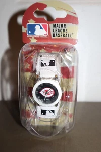 NEW - MLB Cincinnati Reds Unisex White Watch Game Time Adjustable Straps - Picture 1 of 5
