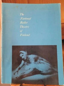 The National Ballet Theatre of Finland 1950s Program Margareta von Bahr  - Picture 1 of 5