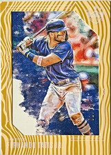 2020 DIAMOND KINGS *WOOD FRAME* #137 FERNANDO TATIS JR. *SHORT PRINT* PADRES/13