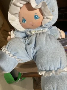 Vintage Dolly Mine Stoffpuppe Plüsch gut gemacht Toy Corp - Bild 1 von 3
