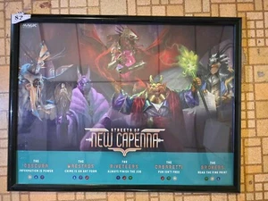 Neu Capenna Mtg Promo Poster Rahmen nicht enthalten Magic The Gathering - Bild 1 von 2