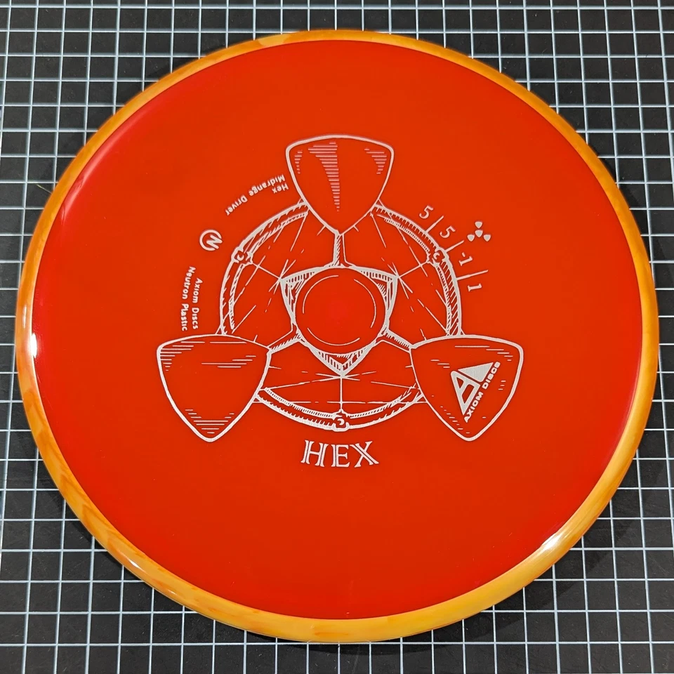 Axiom Neutron Hex Midrange (Pick Your Choice of Disc) Bomber Discs - Image 1 of 1