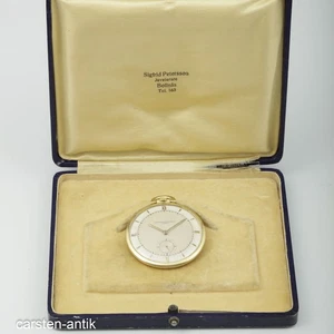 Vacheron & Constantin 18k gold pocket watch dress watch, 1950. - Picture 1 of 14