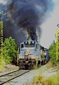 ORIGINAL SLIDE ABERDEEN CAROLINA & WESTERN RR GP20 18 X FLS ABERDEEN SC 1997 - Picture 1 of 1