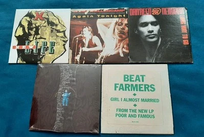 LOT OF 5 CD SINGLE Steve Forbert Baby Don't, X New Life, John Mellencamp Again Foto 1 de 2