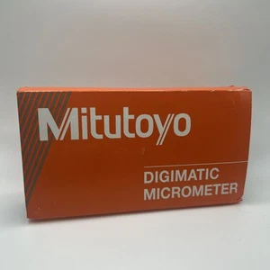 Mitutoyo 293-348-30 Digimatic Micrometer, IP65, 0-1"Standard NEW - Picture 1 of 7