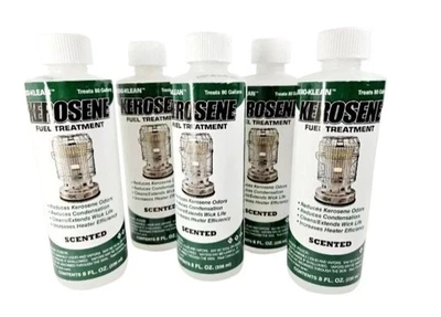 Aditivo de tratamiento de combustible para calentador de queroseno KERO-KLEAN 8 fl. Oz. Pack de 5 perfumados Foto 1 de 2