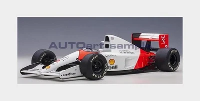 1:18 AUTOART Mclaren F1 Mp4/6 Honda #2 Japón Gp 1991 G.Berger blanco rojo AA89152 Foto 1 de 2
