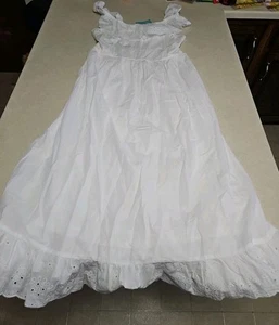 Abito Maurices donna senza maniche in rayon bianco. Taglia M nuova con etichetta - Foto 1 di 4