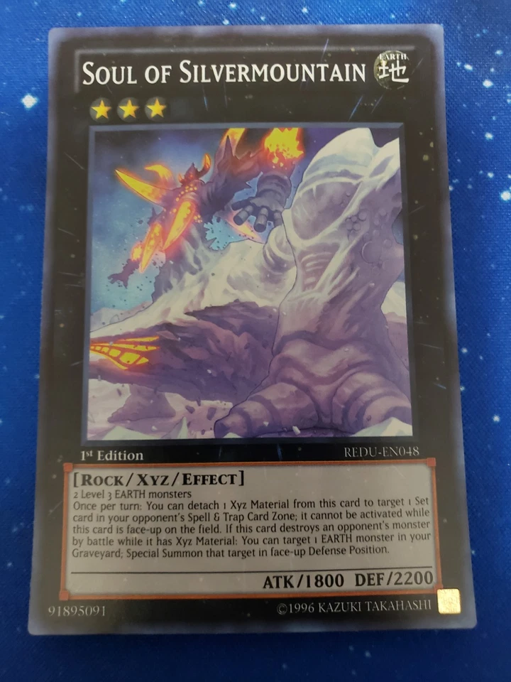 Yugioh Soul of Silvermountain REDU-EN048 Super Rare 1st Ed - Image 1 of 1