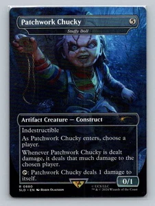 1x  Patchwork Chucky (Stuffy Doll) (0880) Secret Lair Drop SLD MTG Magic NM - Picture 1 of 2