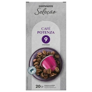 40 KAPSELN CONTINENT Nespresso * POTENZA Kaffeepads INTENSITÄT 9 REGENWALD - Bild 1 von 2