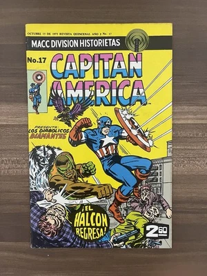 CAPTAIN AMERICA #126 MARVEL SILVER AGE COMIC MACC DIVISION #17 HEAD 1ST APP HTF - Image 1 of 4