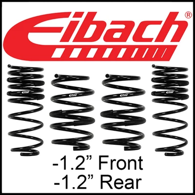 Eibach Pro-Kit Lowering Springs Set of 4 fit 1999-2005 Volkswagen Jetta Sedan L4 - Image 1 of 2