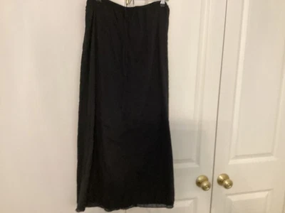 lote 2 maxi faldas negras rígidas h&m talla xs Foto 1 de 4