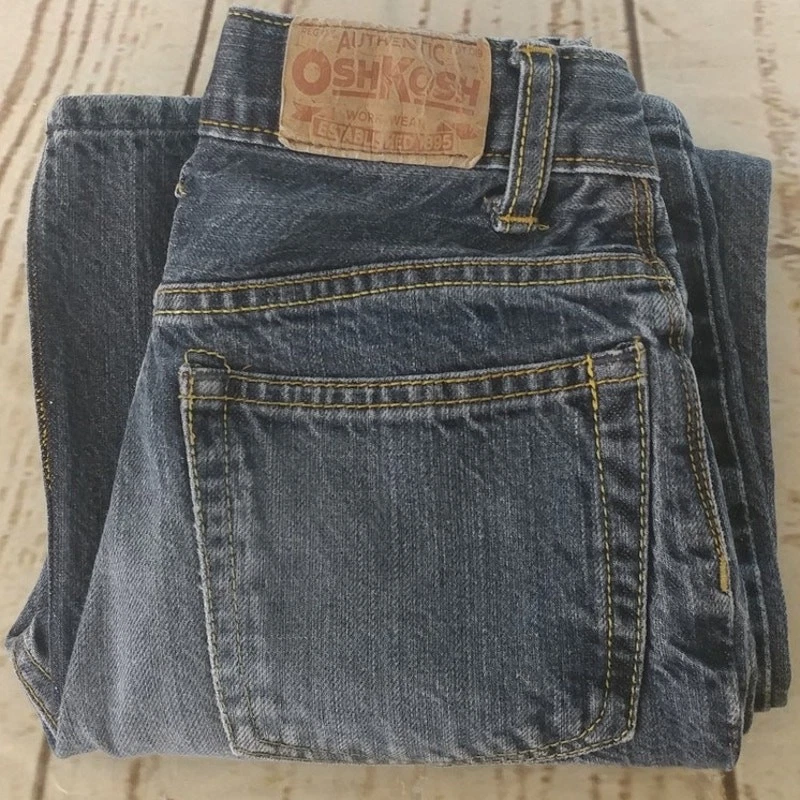 OshKosh B'Gosh Blue Jeans Size 10 Slim (kid) - Image 1 of 4