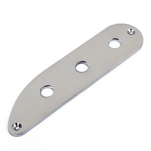 3 Holes Electric Guitar Bridge Switch Control Plate for TELE Style Bass Guitar b - Picture 1 of 9