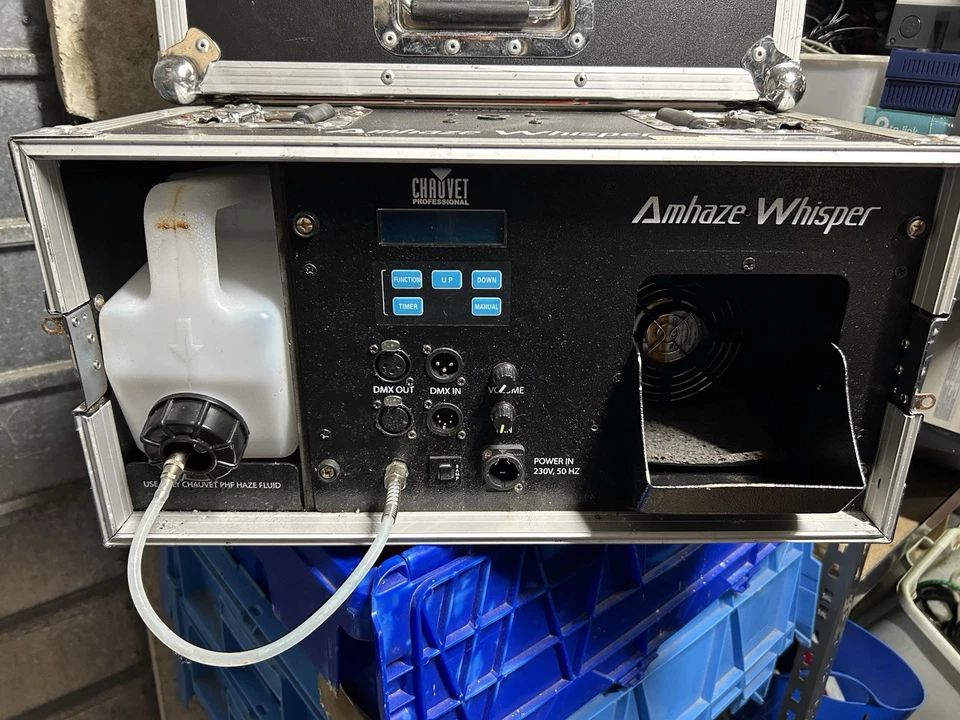 Chauvet Amhaze Whisper. Flightcased Hazer. - Image 1 of 2