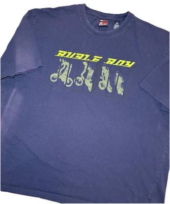 Camiseta De Colección Años 90 Y2K Bugle Boy Jean BMK Patinador Surf 2 Caras Para Hombre’s 2XL Desteñida Foto 1 de 4