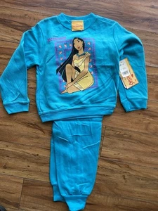 Vintage 90s Disney Pocahontas Sweats Suit 4T - Picture 1 of 1