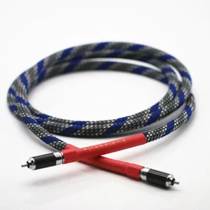75Ohm OFC Pure Copper Cable HIFI Audio Video Subwoofer Digital Coaxial RCA Cable - Picture 1 of 5