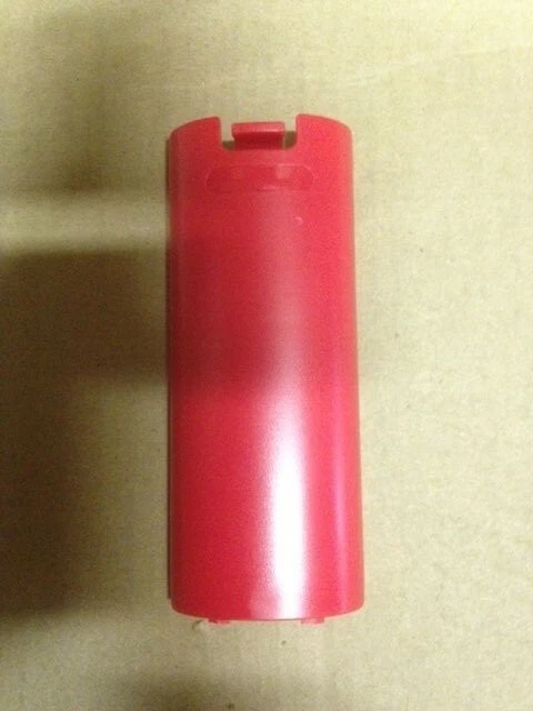 Red Battery Door Cover Lid Replacment for Nintendo Wii Controller NEW V37 - Image 1 of 1