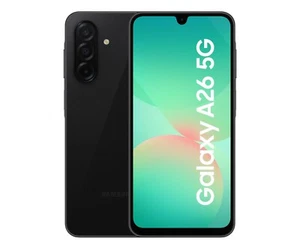 Samsung Galaxy A26 5G Smartphone - 6/128GB 6,7" 120 Hz Schwarz Handy 6,7 Zoll - Bild 1 von 4