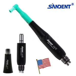 Dental Hygiene Prophy Handpiece 360° Swivel Straight Nose Cone /4:1 Air Motor US - Picture 1 of 30