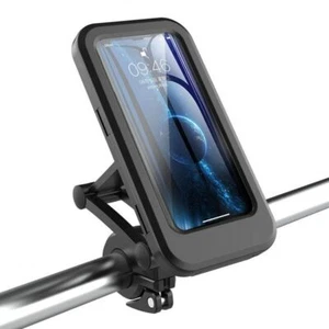 360° Fahrrad Motorrad Handy Halterung Wasserdicht Smartphone Halter bis 7 Zoll - Bild 1 von 11