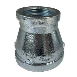 Acoplamiento reductor de campana galvanizado NPT BMI 2" x 1-1/4", clase 150, sin plomo - Imagen 1 de 1