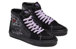 Vans SK8 Hi Midnight Shift Black/Black Men's Classic Skate Shoes Size 12 NEW - Imagen 1 de 5