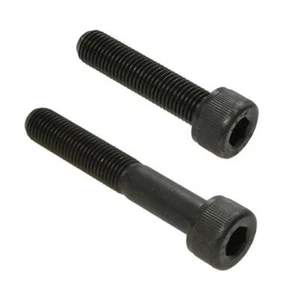 M10 (10mm) x 1.25 pitch Metric FINE SOCKET HEAD Cap Screw Allen Plain Black 12.9 - Picture 1 of 19