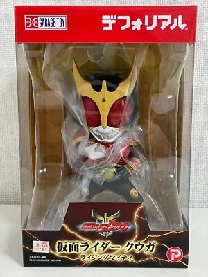 Figura de acción X-Plus Defo Real Kamen Rider Kuuga Rising Mighty Japón NUEVO Foto 1 de 4